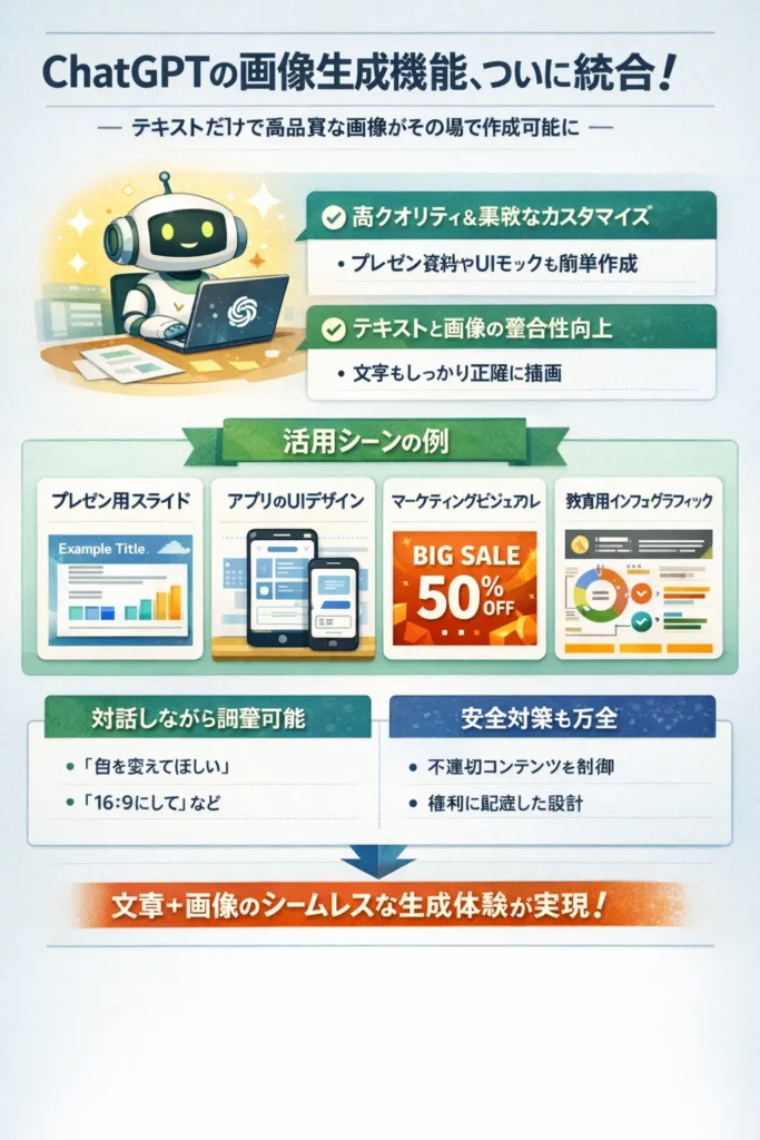 ChatGPTのImage 1.5を使ってテキストから画像生成をした結果