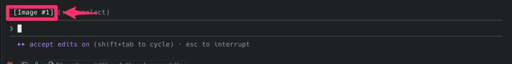 CLI版Claude Code画像追加