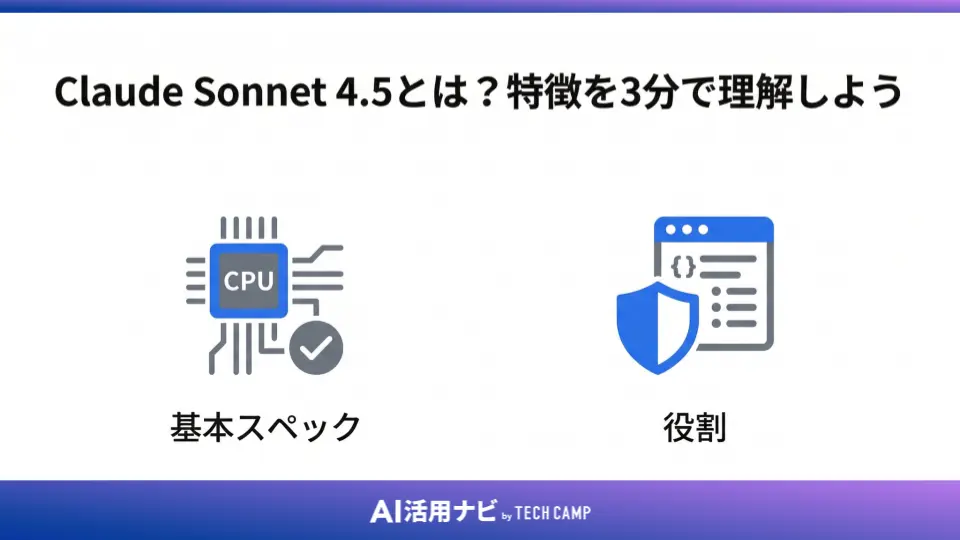 Claude Sonnet 4.5とは？特徴を3分で理解しよう