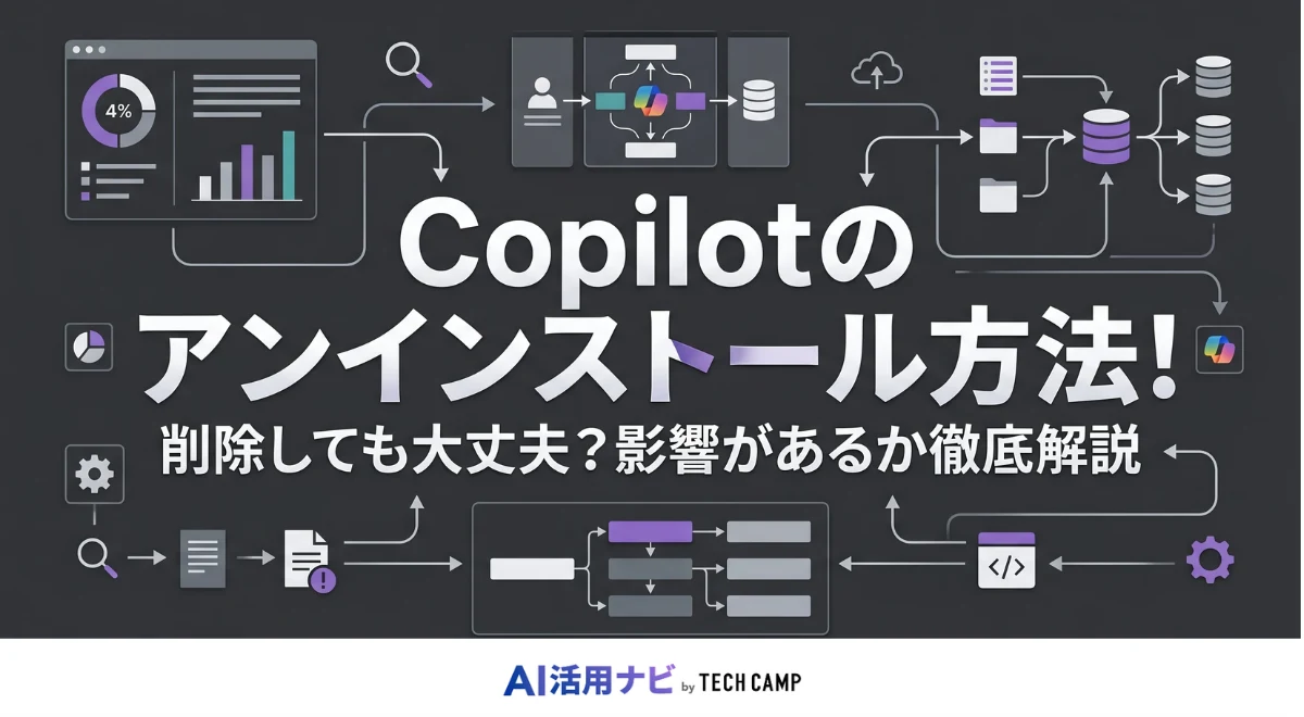 copilot アンインストール