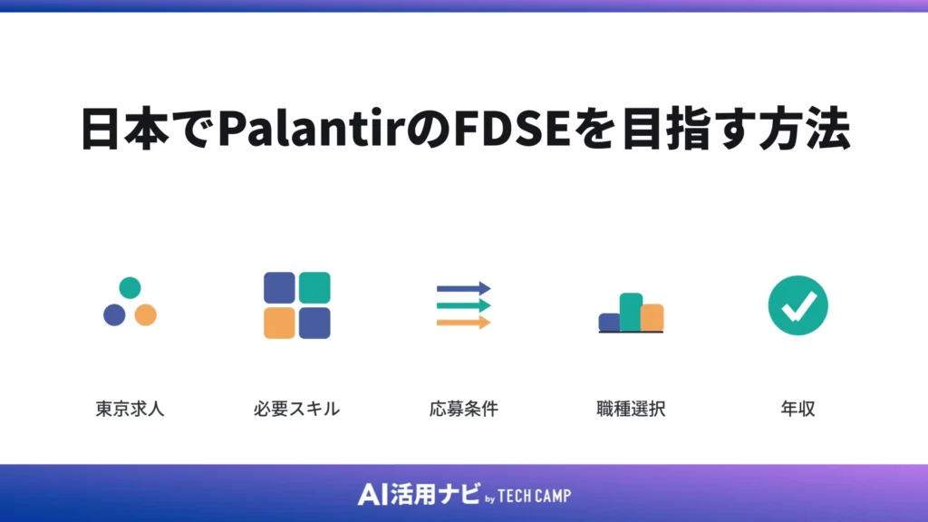 日本でPalantirのFDSEを目指す方法