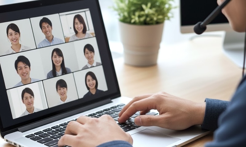 1週間の集中学習でAI開発を習得する様子