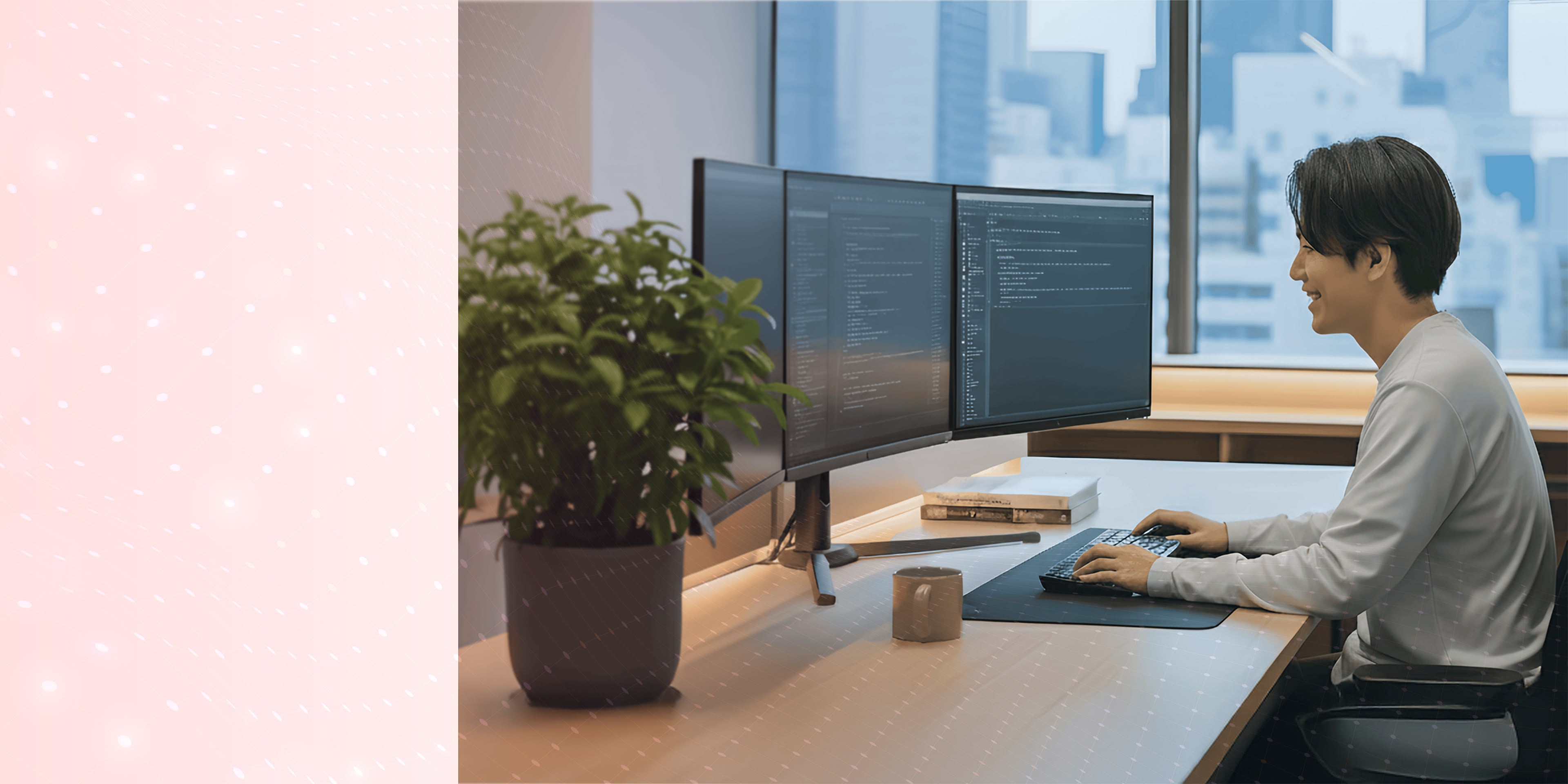 AIコーディングの様子