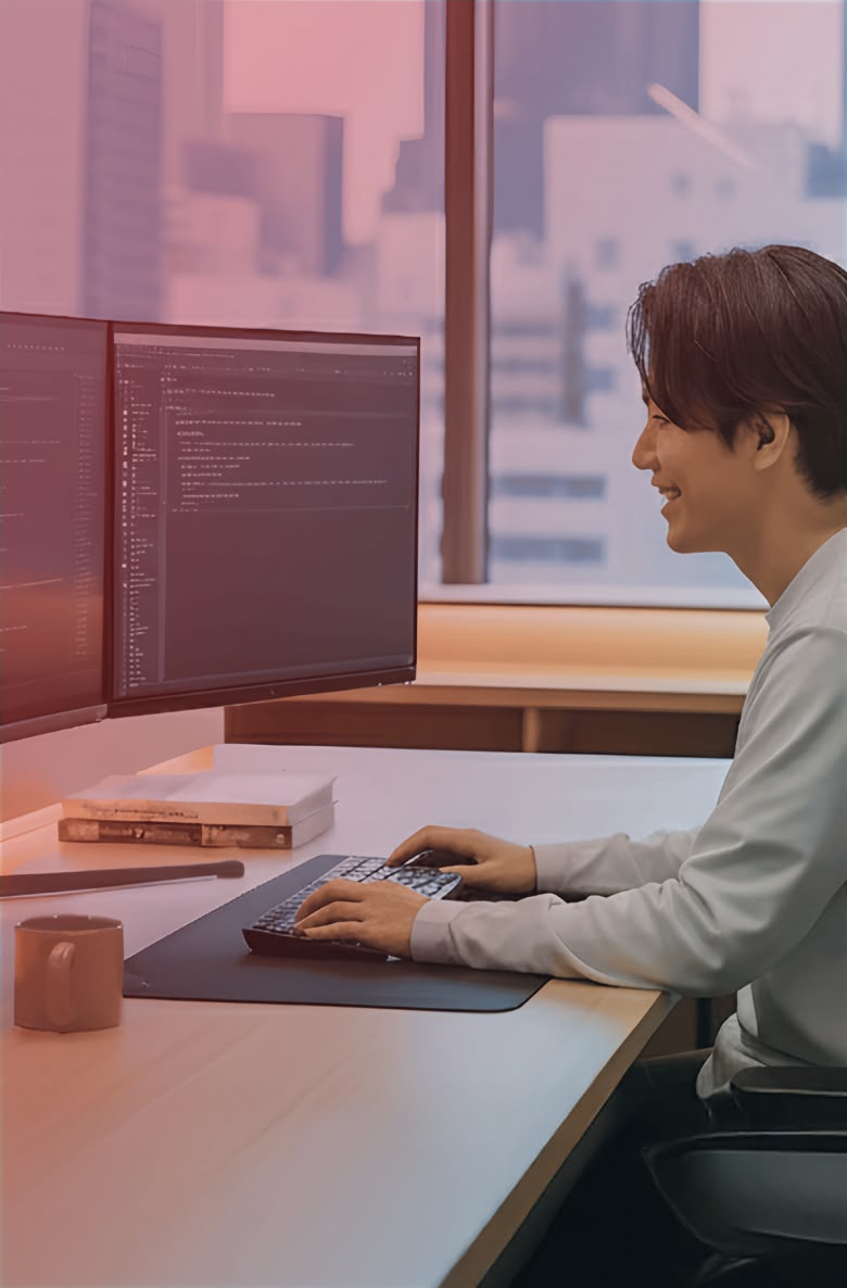 AIコーディングの様子