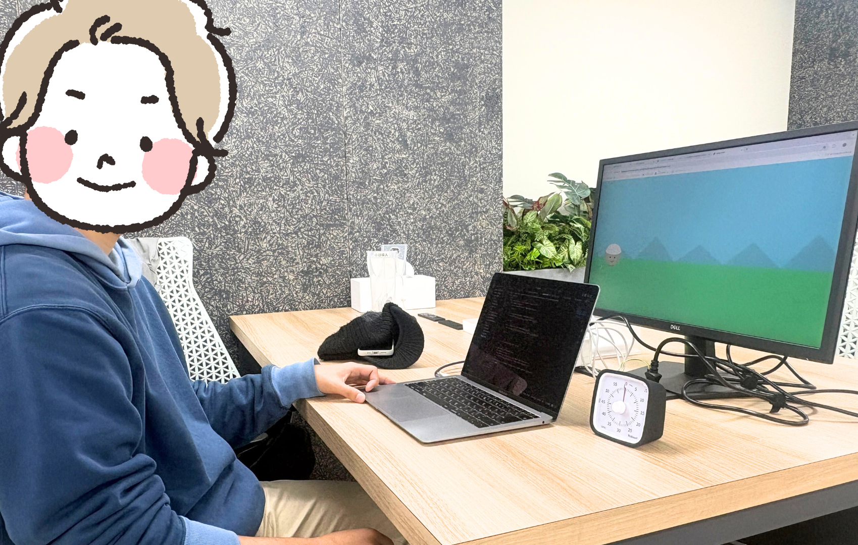 ご飯が走る避けゲーの開発風景