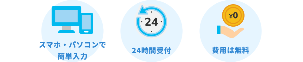 Web出願のポイント