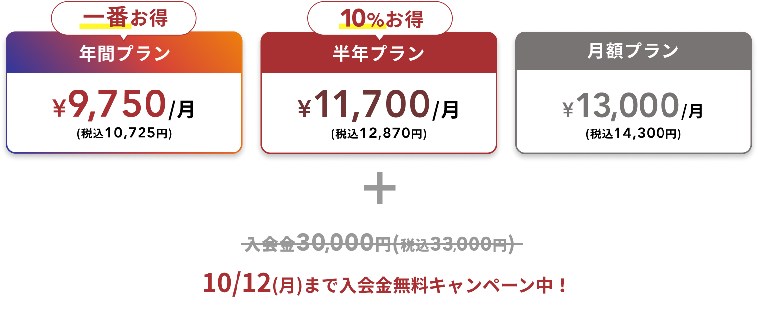 料金表