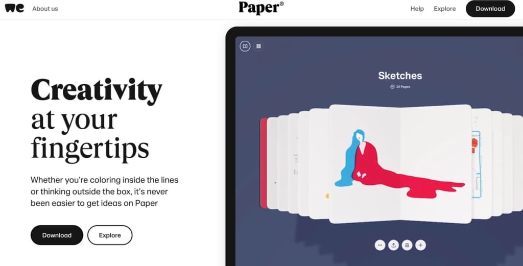 Paper by WeTransfer
