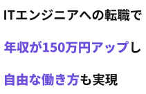 ITエンジニアへの転職で年収が150万円アップし自由な働き方も実現