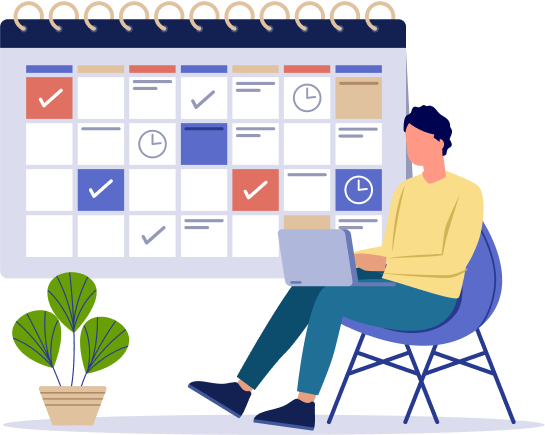 月額制のイラスト